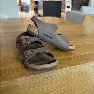 Birkenstock Kids Dark Brown Sandals